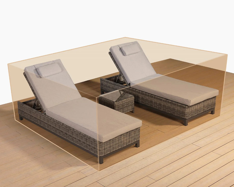 All Weather Cover for Windsor Range Lounger Set - Protect Your Garden Loungers from the Elements